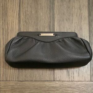 Cole Haan Black Leather Clutch